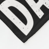 Trotse moeder van een zwarte band dochter 12 fleece deken (Hoek)