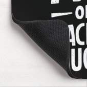 Trotse moeder van een zwarte band dochter 12 muismat (Hoek)