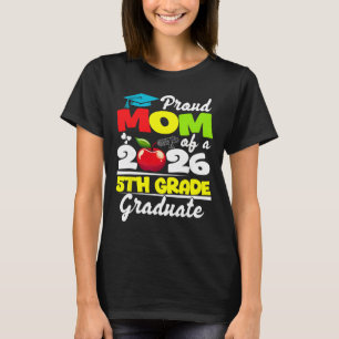 Trotse moeder van eindexamenklas 2026 Moederdag T-shirt