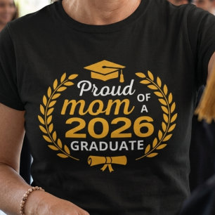 Trotse moeder van eindexamenklas 2026  t-shirt