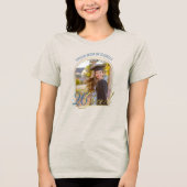 Trotse Moeder van Geslaagd Afstudeercadeau Moderne Tri-Blend Shirt (Voorkant)