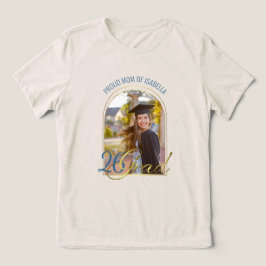 Trotse Moeder van Geslaagd Afstudeercadeau Moderne Tri-Blend Shirt