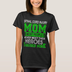 Trotse moeder van kind met ruggenmergletsel, ik he t-shirt