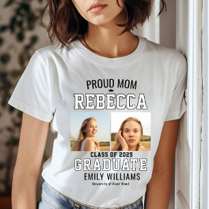 Trotse Moederklas van 2025 Afstuderen Ouder Custom T-shirt