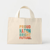 Trotse Natie Bright Future Mini Tote Bag (Voorkant)