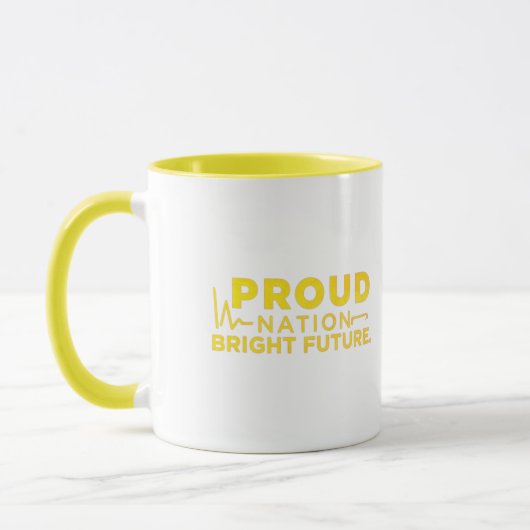 Trotse Natie Bright Future Mok (Links)