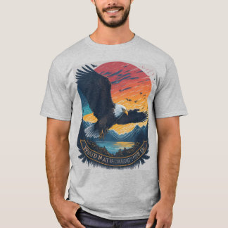 Trotse natie, stralende toekomst: straal vertrouwe t-shirt