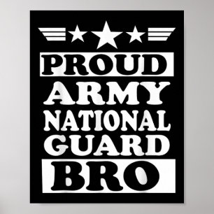 Trotse Nationale Garde Broer Nationale Poster