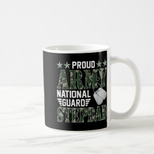 Trotse Nationale Garde Stepdad Militaire Familie Koffiemok