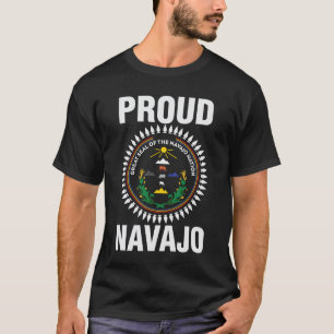 Trotse Navajo natie - groot zegel van de navajo T-shirt