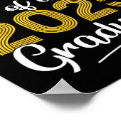 Trotse neef van een CL van 2025 Afstuderen senior  Poster (Hoek)