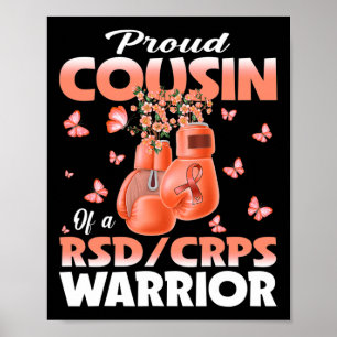 Trotse neef van een RSD Corps Warrior Awareness Bo Poster