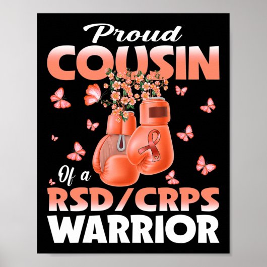 Trotse neef van een RSD Corps Warrior Awareness Bo Poster (Voorkant)