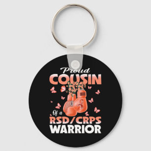 Trotse neef van een RSD Corps Warrior Awareness Bo Sleutelhanger