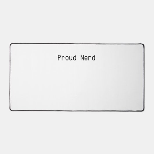 Trotse Nerd Bureaumat (Voorkant)
