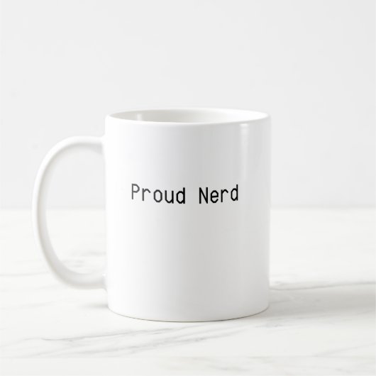 Trotse Nerd Koffiemok (Links)