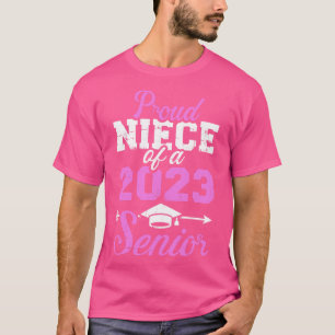 Trotse nicht van een 2023 senior afstuderen klasse t-shirt