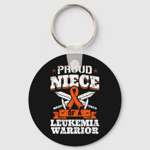 Trotse nicht van een leukemie Warrior Awareness Bl Sleutelhanger