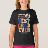 Trotse nicht van het beste Afstudeerder ooit foto T-shirt (Voorkant)