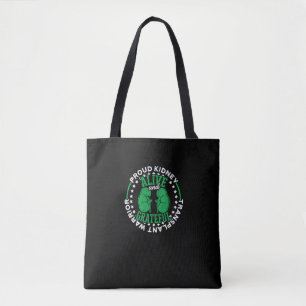 Trotse Niertransplantatie Krijger Leven en Tote Bag