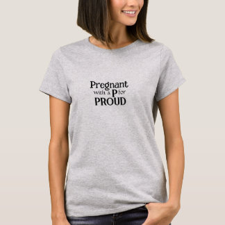 Trotse nieuwe moeder typografie cadeau t-shirt