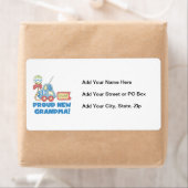 Trotse nieuwe oma Het is een jongen cadeaus Etiket (Insitu)