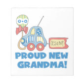 Trotse nieuwe oma Het is een jongen cadeaus Notitieblok (Voorkant)
