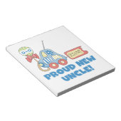 Trotse nieuwe oom auto het is een jongen cadeaus notitieblok (Schuin)
