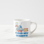 Trotse nieuwe opa auto het is een jongen cadeaus espresso kop (Rechts)