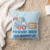 Trotse nieuwe opa auto het is een jongen cadeaus kussen (Deken)