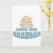 TROTSE NIEUWE opa Boy Kaart (Gele Bloem)