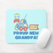 Trotse nieuwe opa Het is een jongen TShirts en ges Muismat (Met muis)