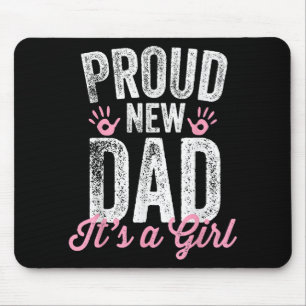 Trotse Nieuwe Papa Het Is Een Meisje Cadeaus Vader Muismat