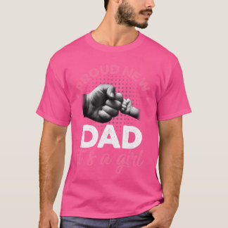 Trotse nieuwe papa het is een meisje Promotedo Dad T-shirt