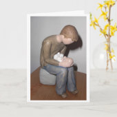 trotse nieuwe papa kaart (Gele Bloem)