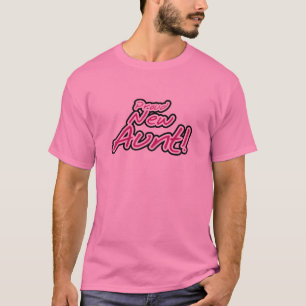 Trotse nieuwe tante tshirts en geschenken