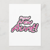 Trotse nieuwe tante tshirts en geschenken briefkaart (Voorkant)