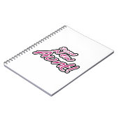 Trotse nieuwe tante Tshirts en geschenken Notitieboek (Linkerzijde)