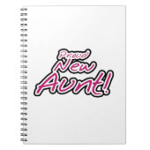 Trotse nieuwe tante Tshirts en geschenken Notitieboek (Voorkant)