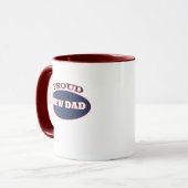 trotse nieuwe vader mok (Voorkant links)