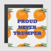 TROTSE NOOIT TRUMPER MAGNEET MAGNETISCHE UITNODIGING (Voorkant / Achterkant)