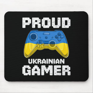 Trotse Oekraïense Gamer Oekraïense Vlag Videogames Muismat