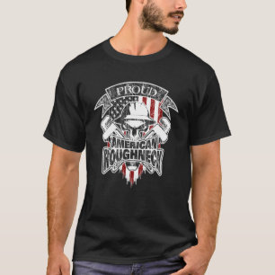 Trotse olieboorplatform arbeider olieveld arbeider t-shirt