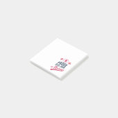 Trotse om een verpleegster te zijn post-it® notes (Schuin)