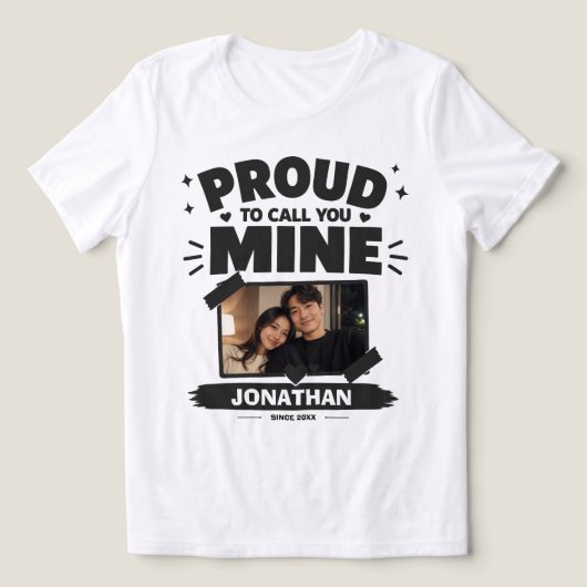 Trotse om jou te noemen Tri-Blend shirt (Design voorkant)