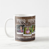 Trotse oma 3 foto snapshot Moederdag Koffiemok (Links)