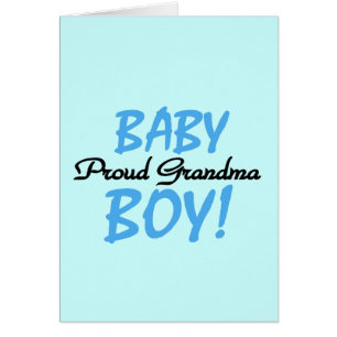 Trotse Oma Baby Boy T shirten en geschenken