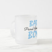 Trotse Oma Baby Boy T shirten en geschenken Matglas Koffiemok (Voorkant links)