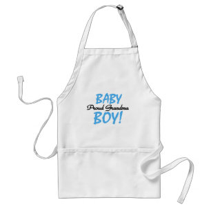 Trotse Oma Baby Boy T shirten en geschenken Standaard Schort