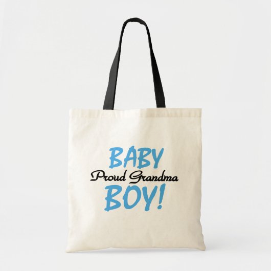 Trotse Oma Baby Boy T shirten en geschenken Tote Bag (Voorkant)